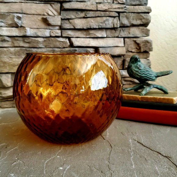 EMPOLI Amber Bowl